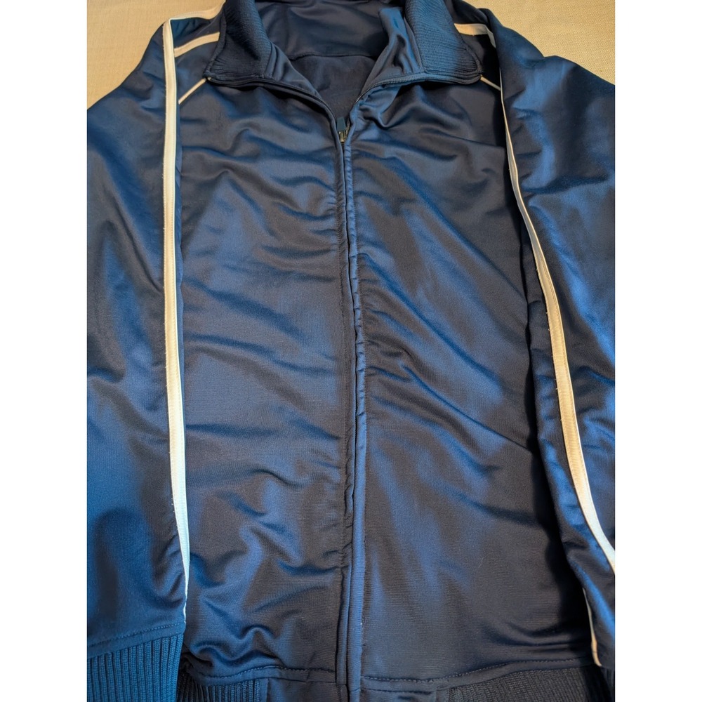 Men's Athletic Works Large Navy Blue Fleece Lined Jacket